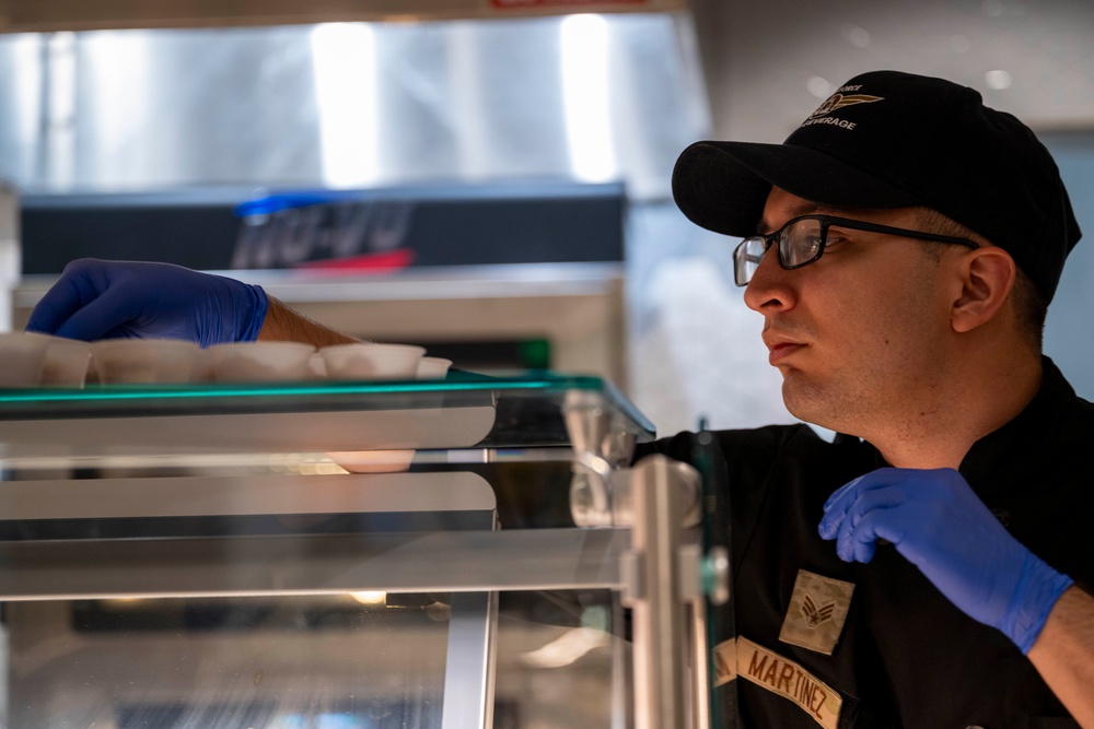 49th FSS hosts reopening for Shifting Sands Dining Facility