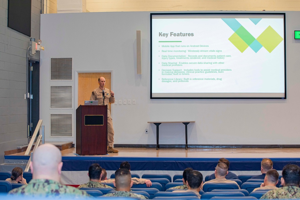 Independent Duty Corpsman Train on new Assistant Technology