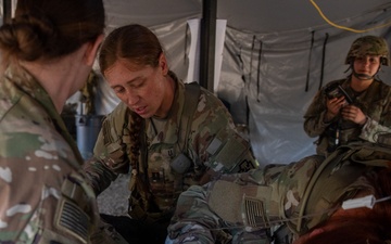 Various medical units hone emergency medicine skills in simulated scenarios