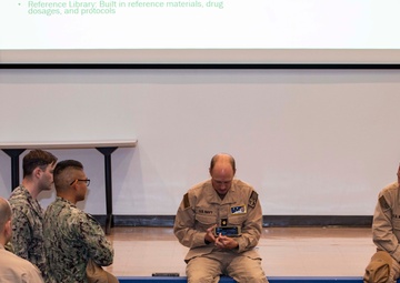 Independent Duty Corpsman Train on new Assistant Technology