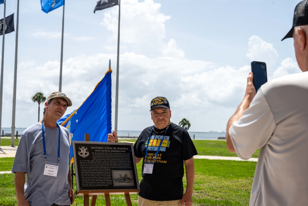 12th TFW Association unveils historical plaque at MacDill