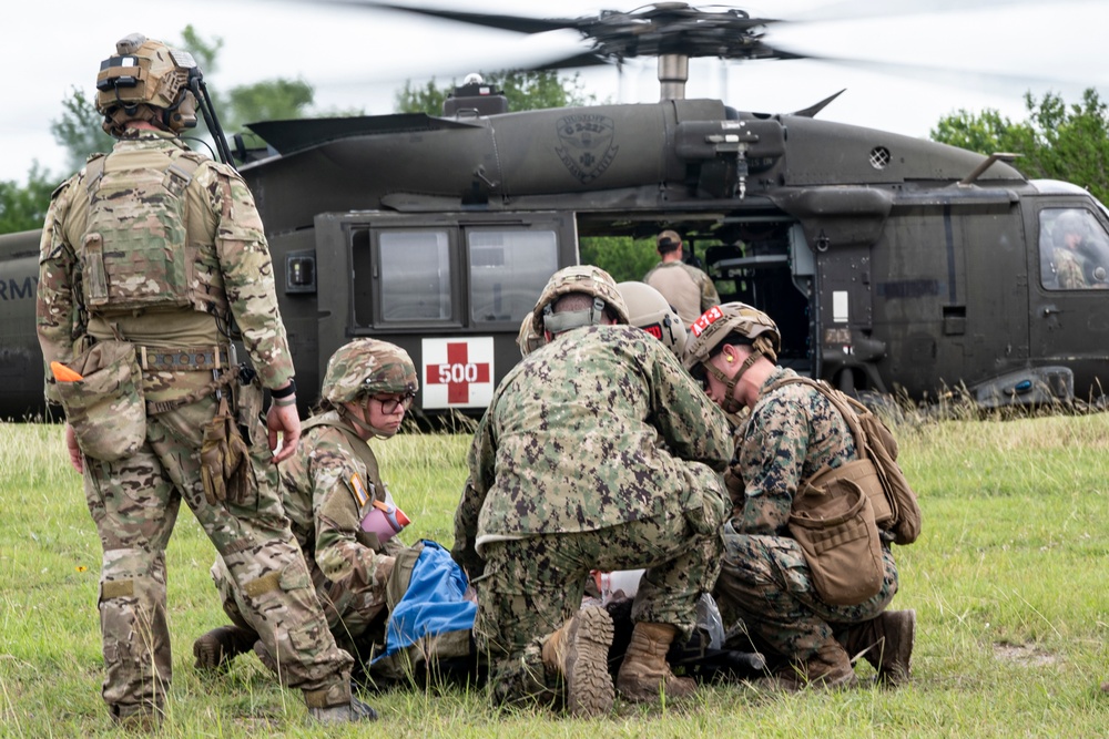 OPMED team gains up-close experience during premier Joint Emergency Medicine Exercise at Fort Cavazos