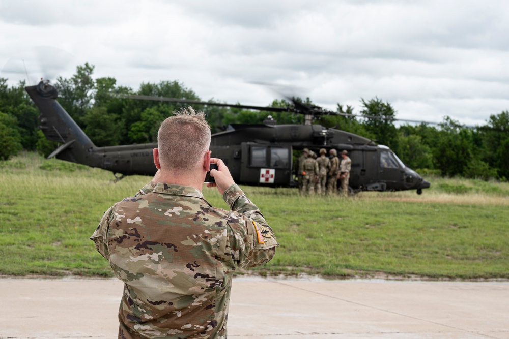 OPMED team gains up-close experience during premier Joint Emergency Medicine Exercise at Fort Cavazos