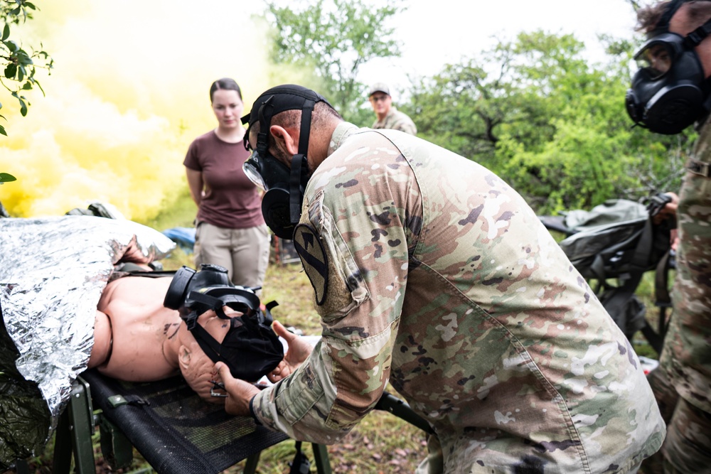 OPMED team gains up-close experience during premier Joint Emergency Medicine Exercise at Fort Cavazos