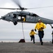 Vertical replenishment training aboard Somerset