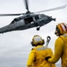 Vertical replenishment training aboard Somerset