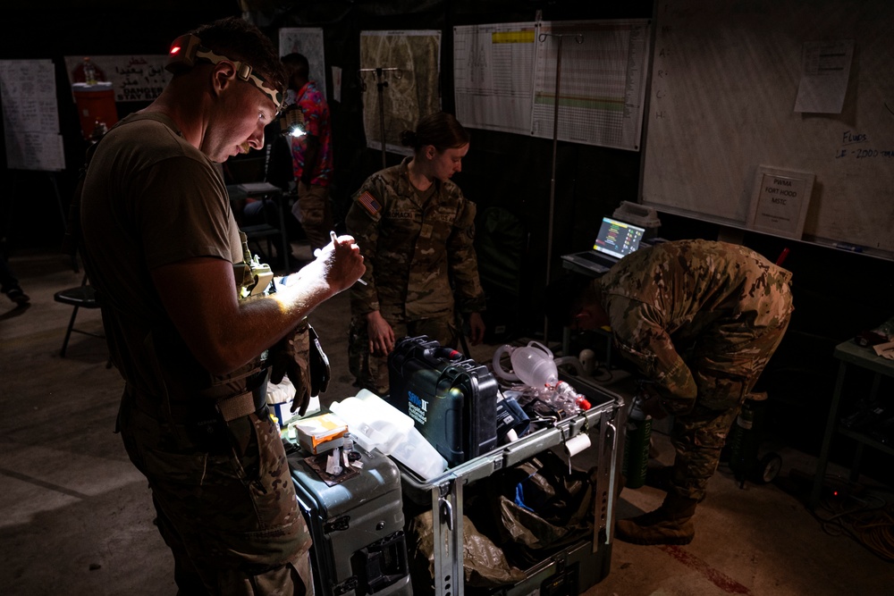 OPMED team gains up-close experience during premier Joint Emergency Medicine Exercise at Fort Cavazos