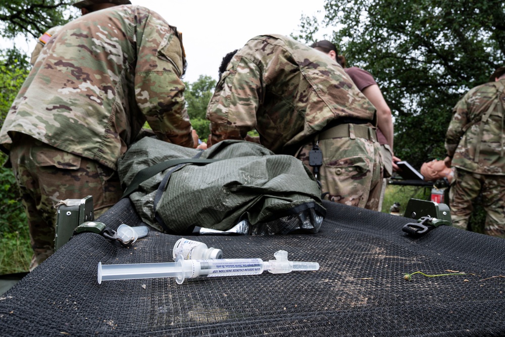 OPMED team gains up-close experience during premier Joint Emergency Medicine Exercise at Fort Cavazos