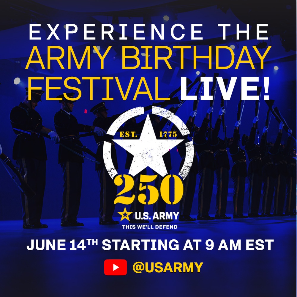 Army Festival Live Graphic Square