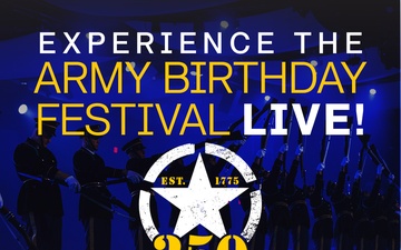 Army Festival Live Graphic Square