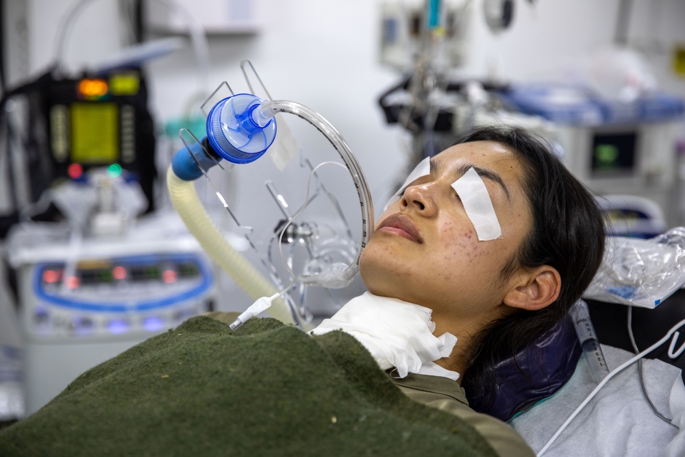 801st Field Hospital responds to notional mass casualty scenario