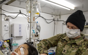 801st Field Hospital responds to notional mass casualty scenario