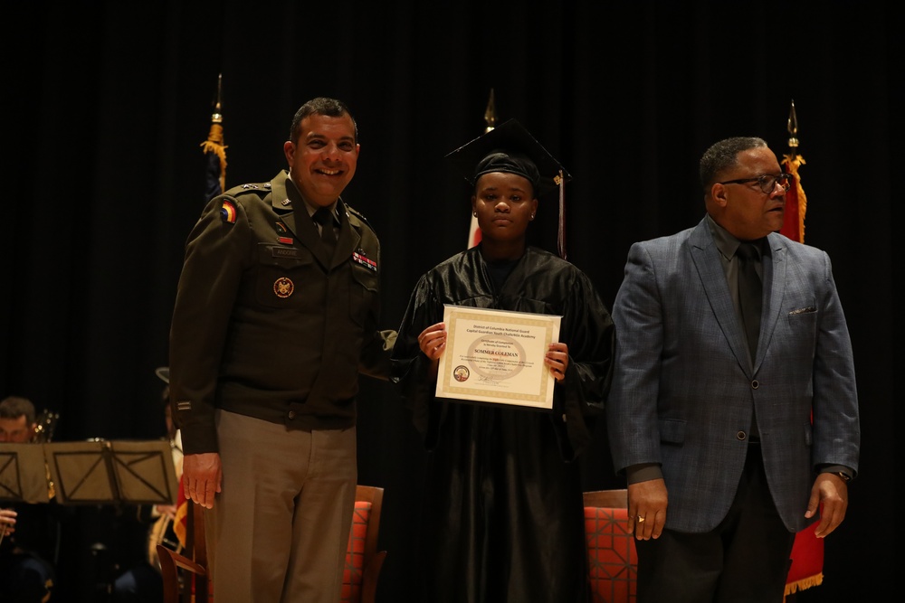 District of Columbia National Guard Capital Guardian Youth Challenge Academy Class 64 Residential Phase Commencement Ceremony