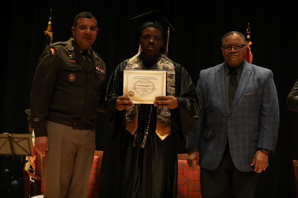 District of Columbia National Guard Capital Guardian Youth Challenge Academy Class 64 Residential Phase Commencement Ceremony
