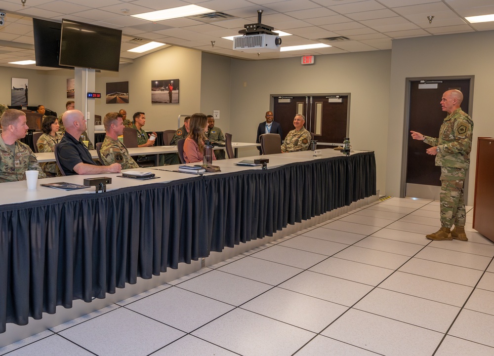 AFGSC deputy commander meets with AFGSC Striker Intern Program