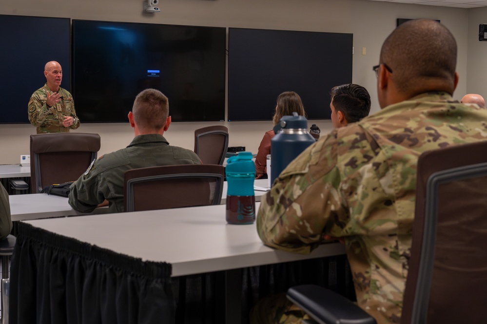 AFGSC deputy commander meets with AFGSC Striker Intern Program