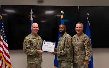AFGSC deputy commander meets with AFGSC Striker Intern Program