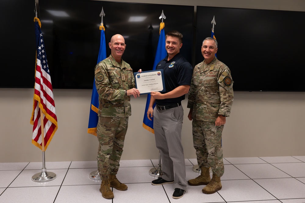 AFGSC deputy commander meets with AFGSC Striker Intern Program