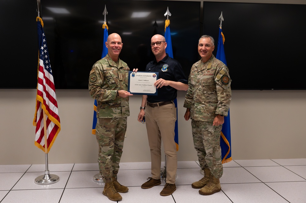 AFGSC deputy commander meets with AFGSC Striker Intern Program