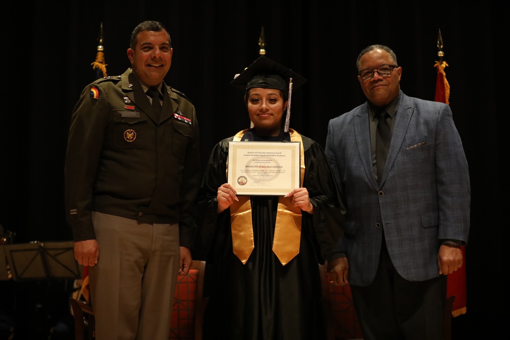 District of Columbia National Guard Capital Guardian Youth Challenge Academy Class 64 Residential Phase Commencement Ceremony