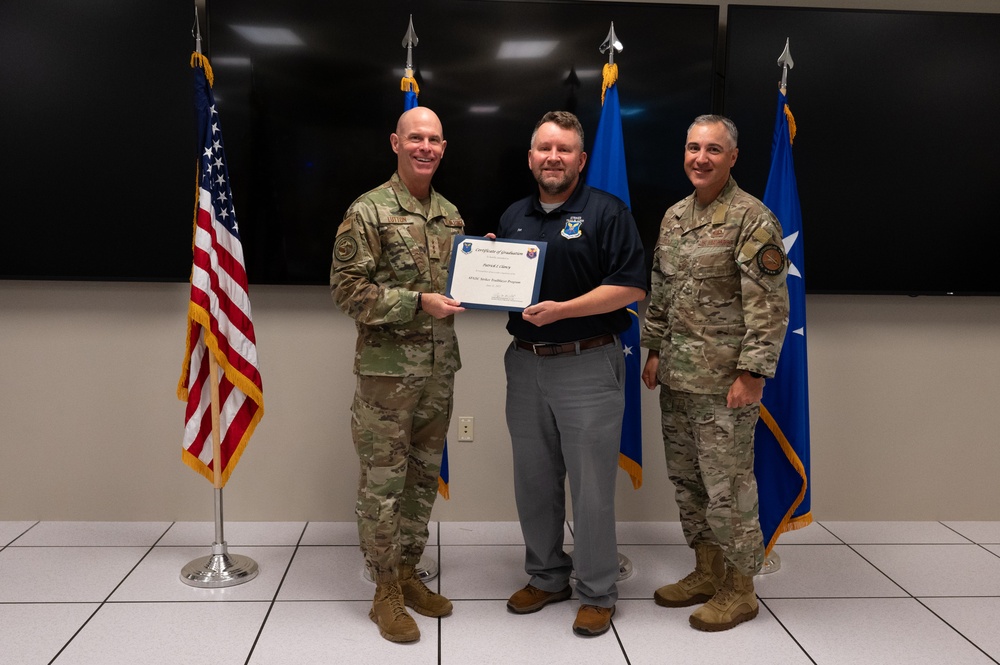 AFGSC deputy commander meets with AFGSC Striker Intern Program