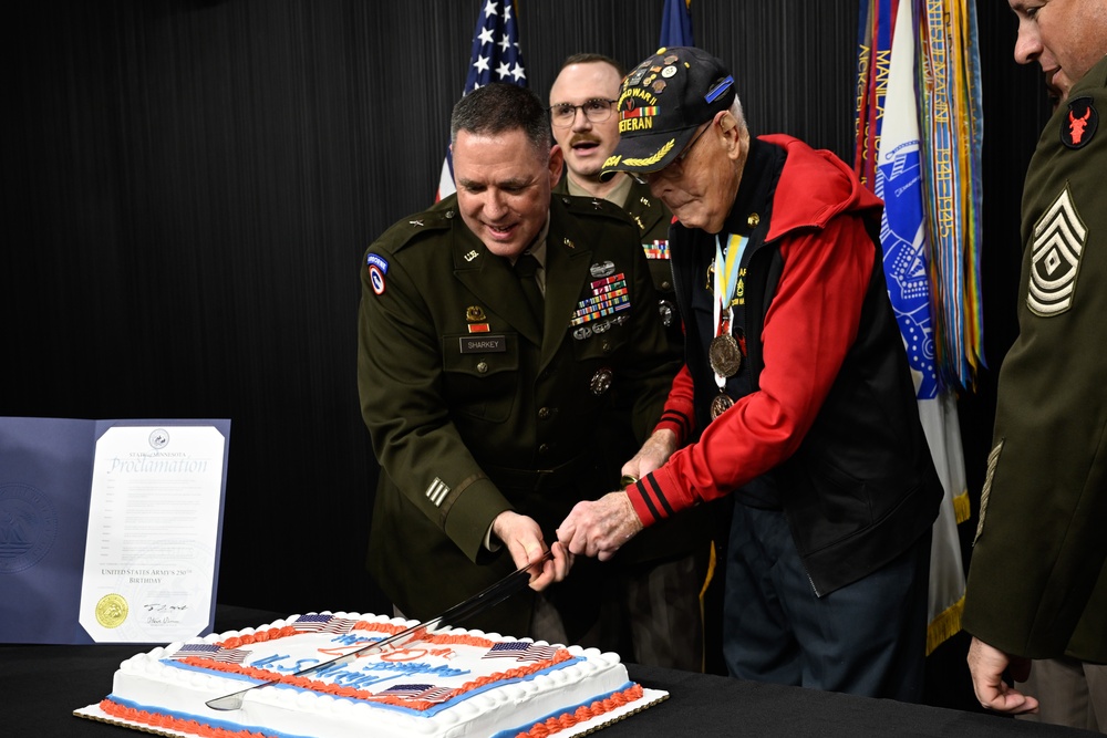 Minnesota National Guard celebrates Army’s 250th birthday
