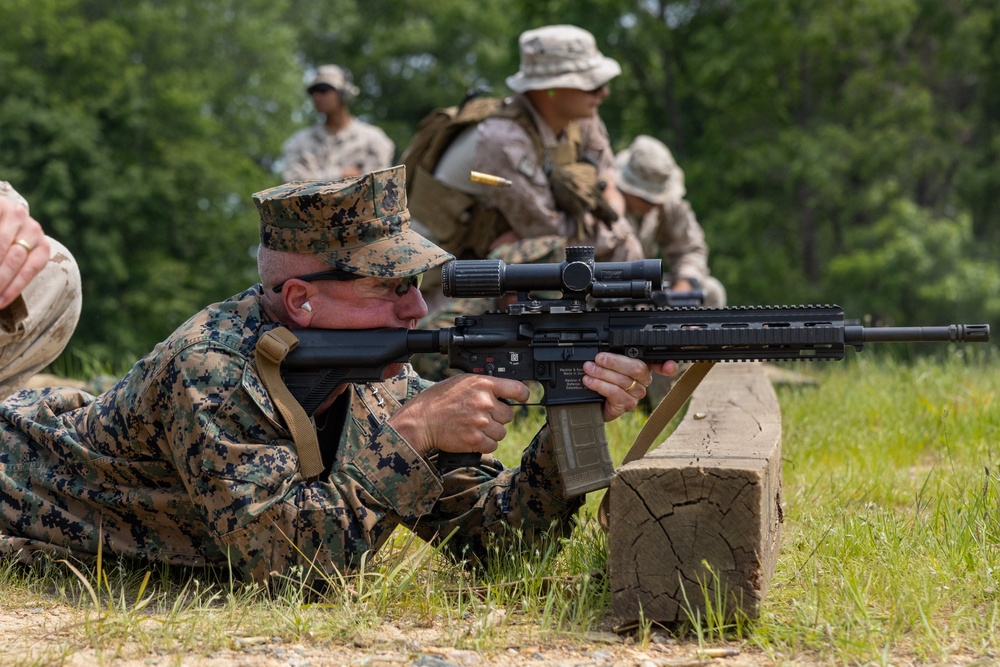 The Commandant, Gen. Eric Smith attends Marine Day at Quantico