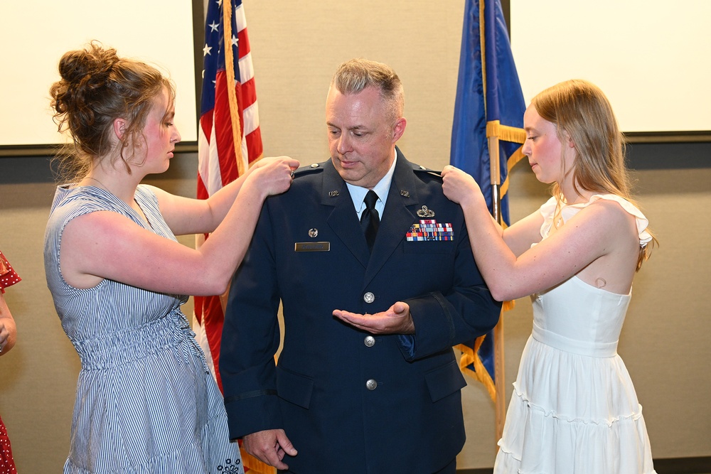 302AW Maintenance Commander Promotes to Colonel