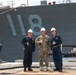 Vice Admiral Brendan McLane Visits USS Daniel Inouye (DDG 118)