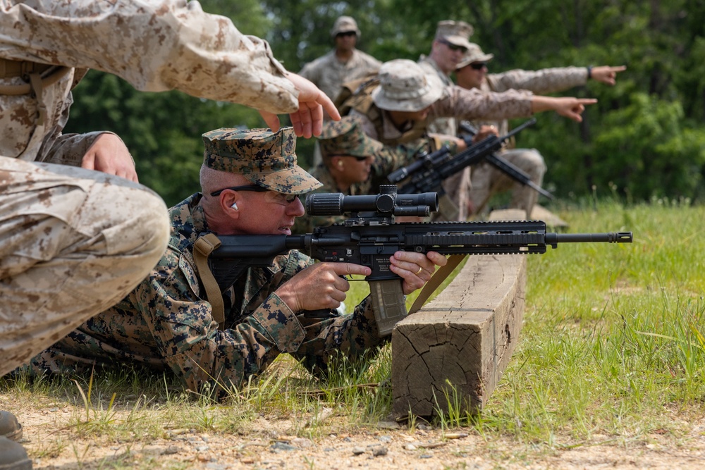 The Commandant, Gen. Eric Smith attends Marine Day at Quantico
