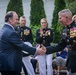 The Commandant, Gen. Eric Smith hosts Secretary of the Navy, Hon. John Phelan for an Evening Parade at MBW