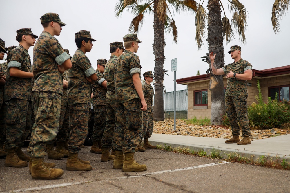 K9 Unit Demonstration for JROTC Cadets