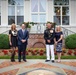 The Commandant, Gen. Eric Smith hosts Secretary of the Navy, Hon. John Phelan for an Evening Parade at MBW