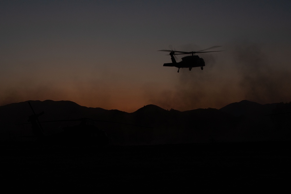 7th Battalion, 158th Aviation Regiment conducts flight operations