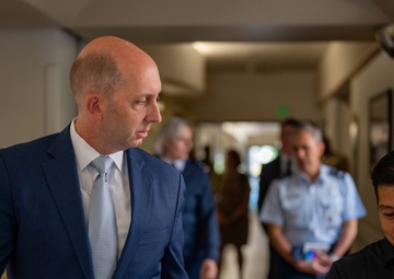 Acting Assistant Secretary of Defense for Health Affairs visits Travis AFB