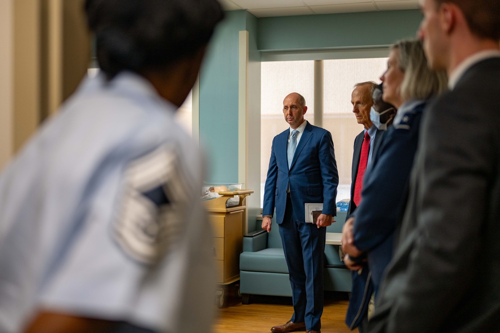 Acting Assistant Secretary of Defense for Health Affairs visits Travis AFB