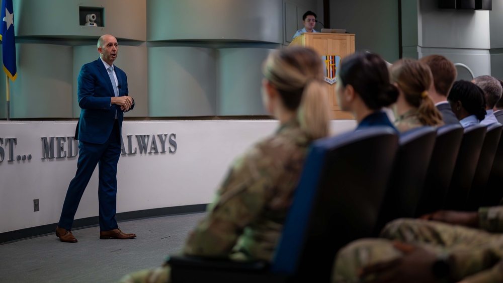 Acting Assistant Secretary of Defense for Health Affairs visits Travis AFB