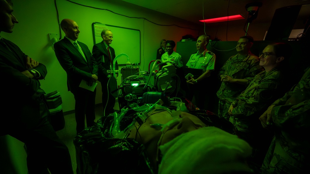 Acting Assistant Secretary of Defense for Health Affairs visits Travis AFB