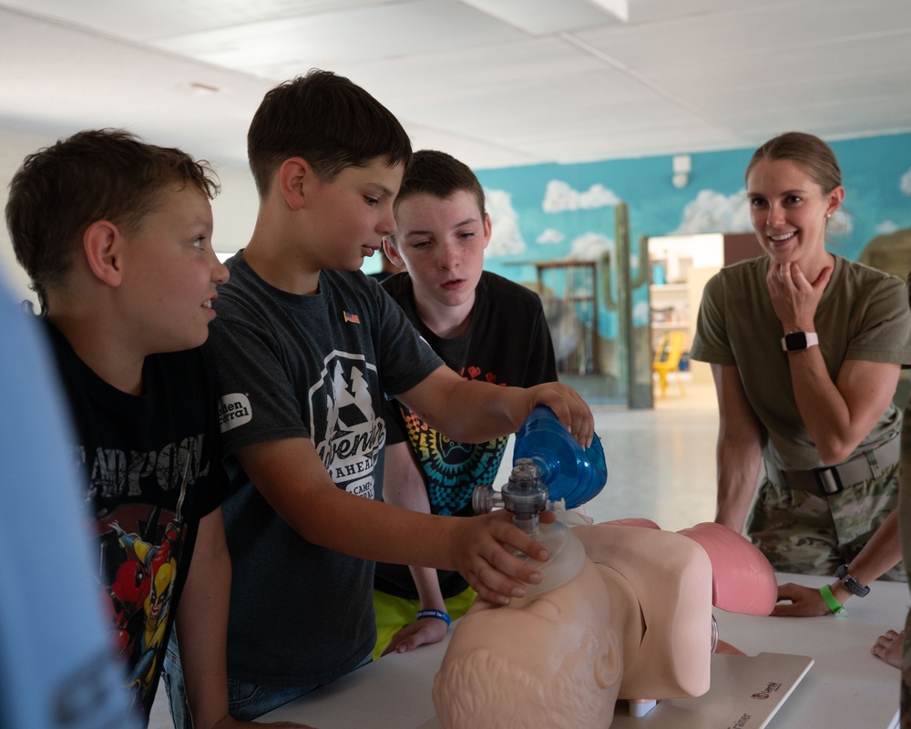 DM participates in YMCA Hero Day