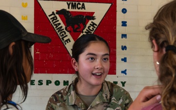DM participates in YMCA Hero Day