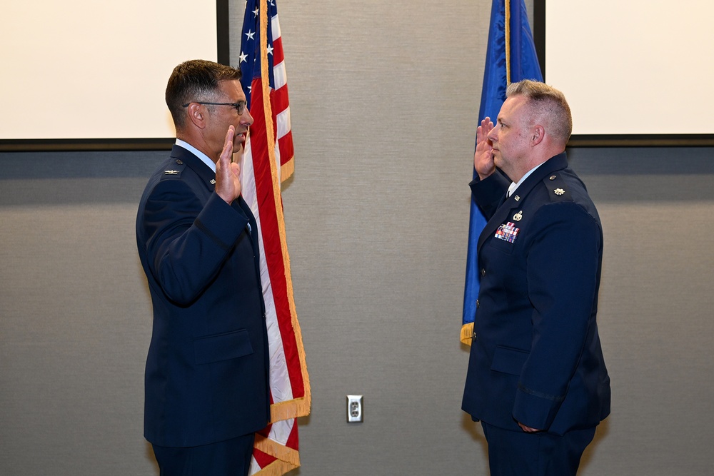 302AW Maintenance Commander Promotes to Colonel