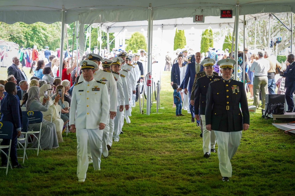 Secretary of the Navy Addresses Naval War College 2025 Graduates
