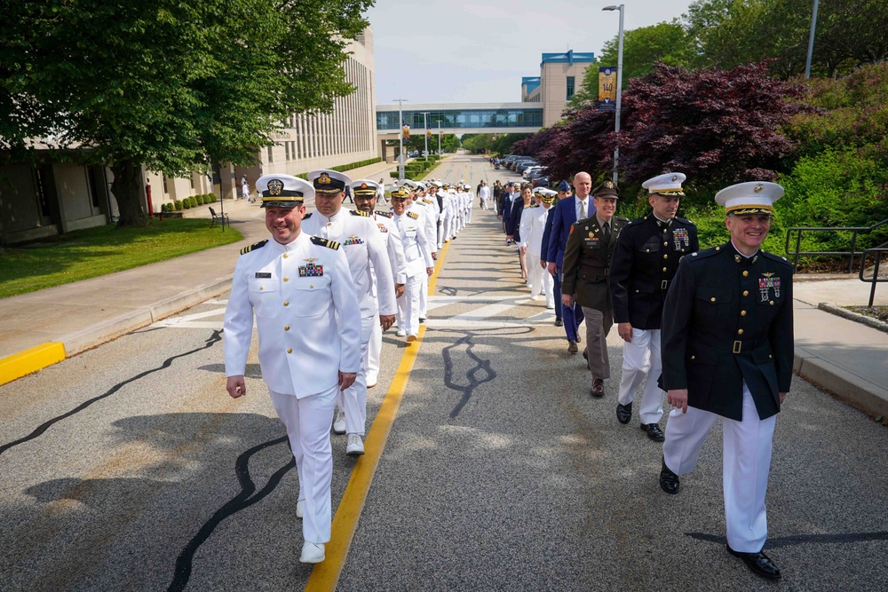 Secretary of the Navy Addresses Naval War College 2025 Graduates