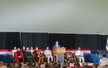 Secretary of the Navy Addresses Naval War College 2025 Graduates