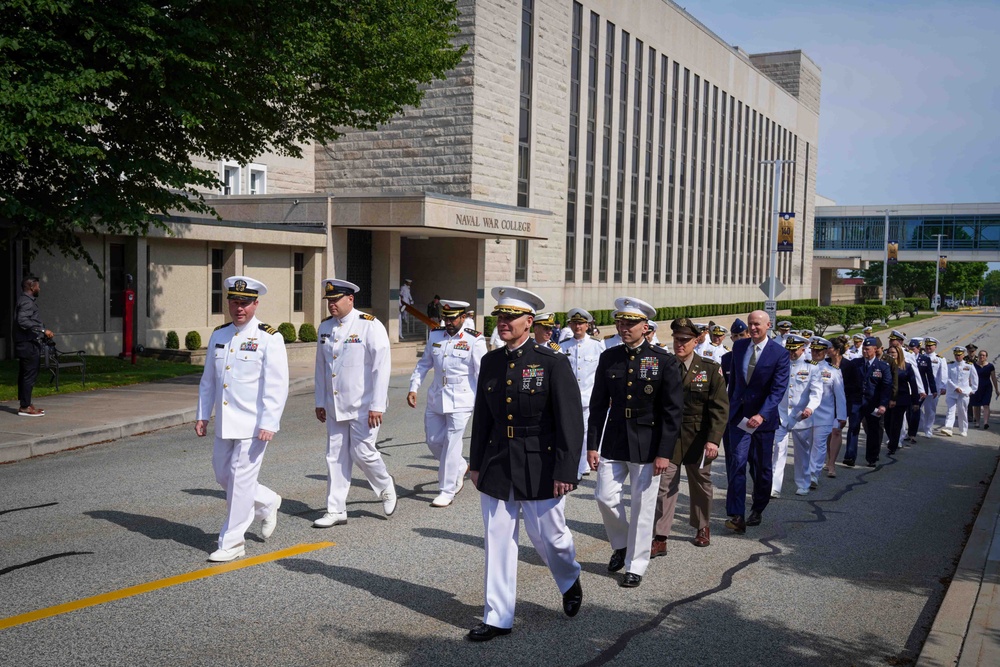 Secretary of the Navy Addresses Naval War College 2025 Graduates
