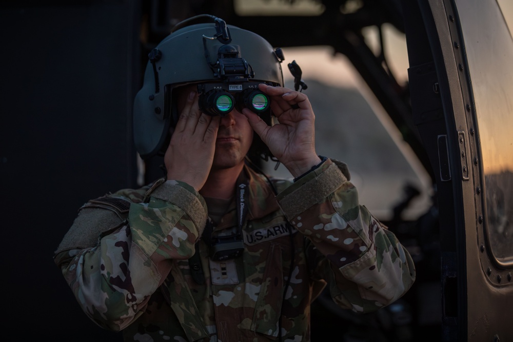 7th Battalion, 158th Aviation Regiment conducts flight operations