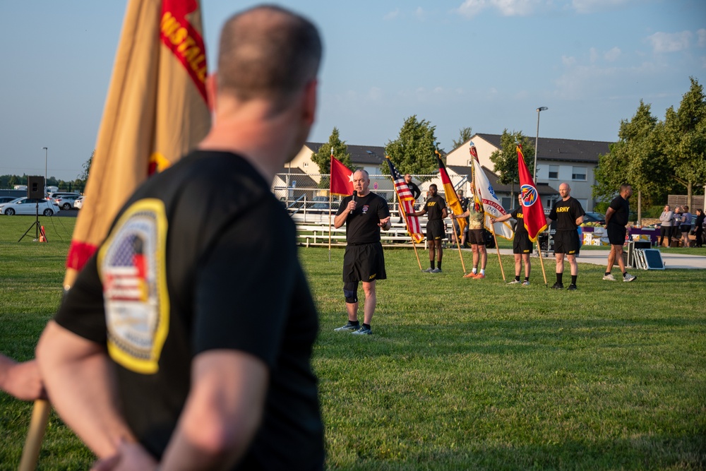 USAG Wiesbaden honors Army’s 250th anniversary with post run