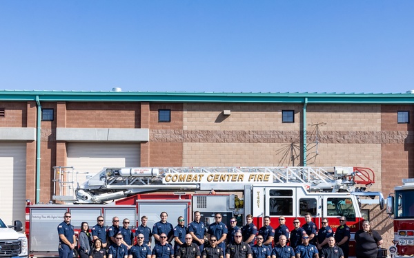 Combat Center Fire Department named 2024 Marine Corps Small Fire Department of the Year