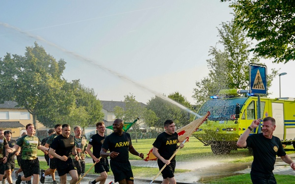 USAG Wiesbaden honors Army’s 250th anniversary with post run