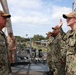 Vice Admiral Brendan McLane Visits USS Shiloh (CG 67)